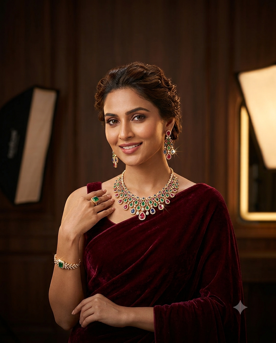 Fashion jewellery photography — Premium AI-rendered model photos by Mishruh.AI