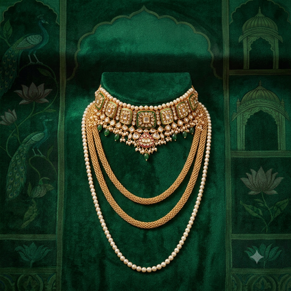 Ideas for Jewellery Photoshoot process using Mishruh.AI