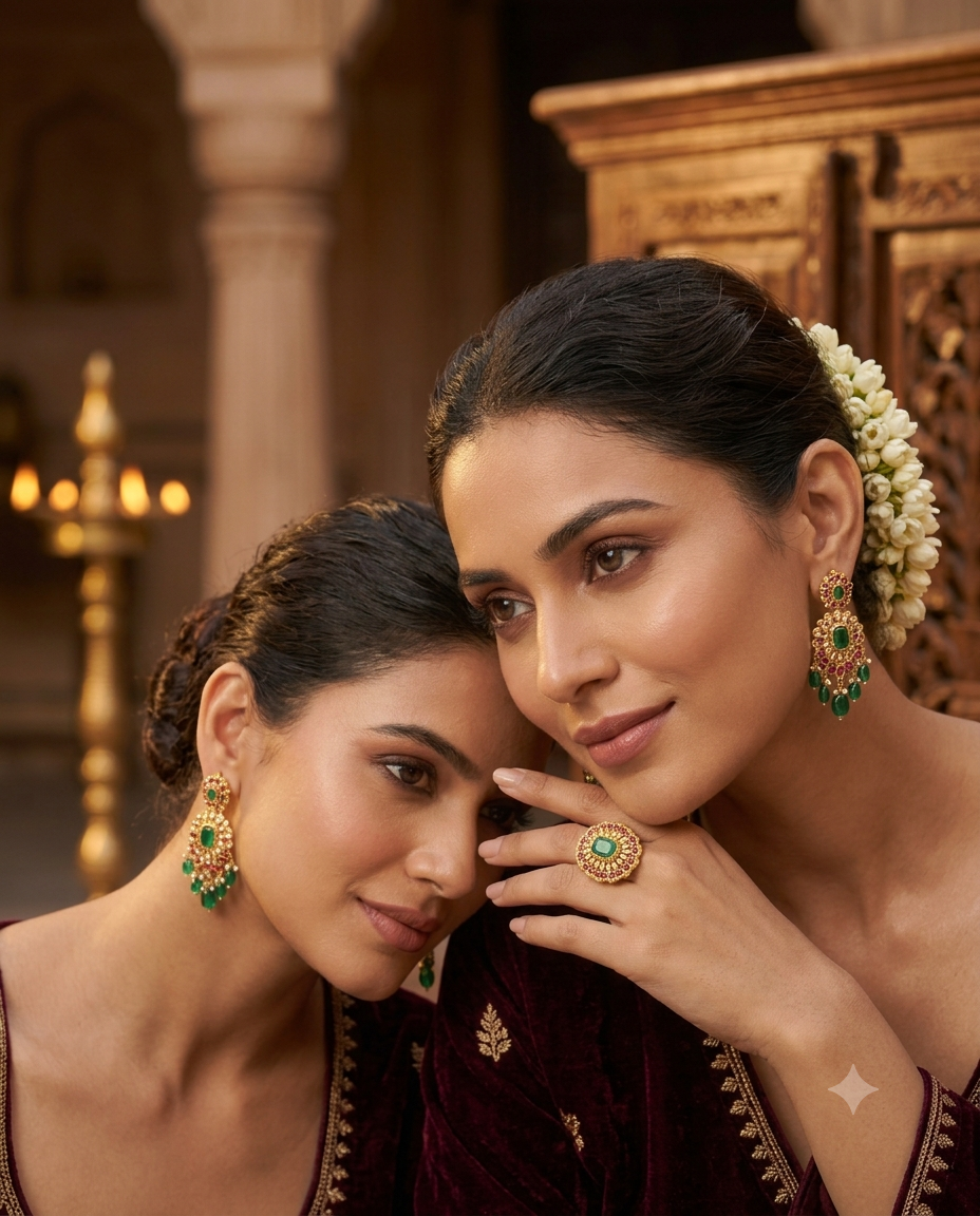 Jewellery advertising photography — Campaign-grade AI product shots by Mishruh.AI