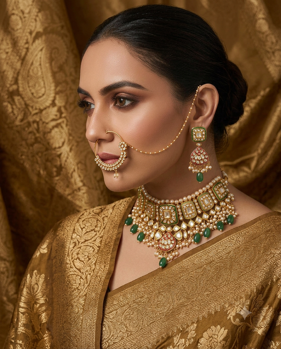 Jewellery Flat Lay Ideas — AI-generated product shots by Mishruh.AI
