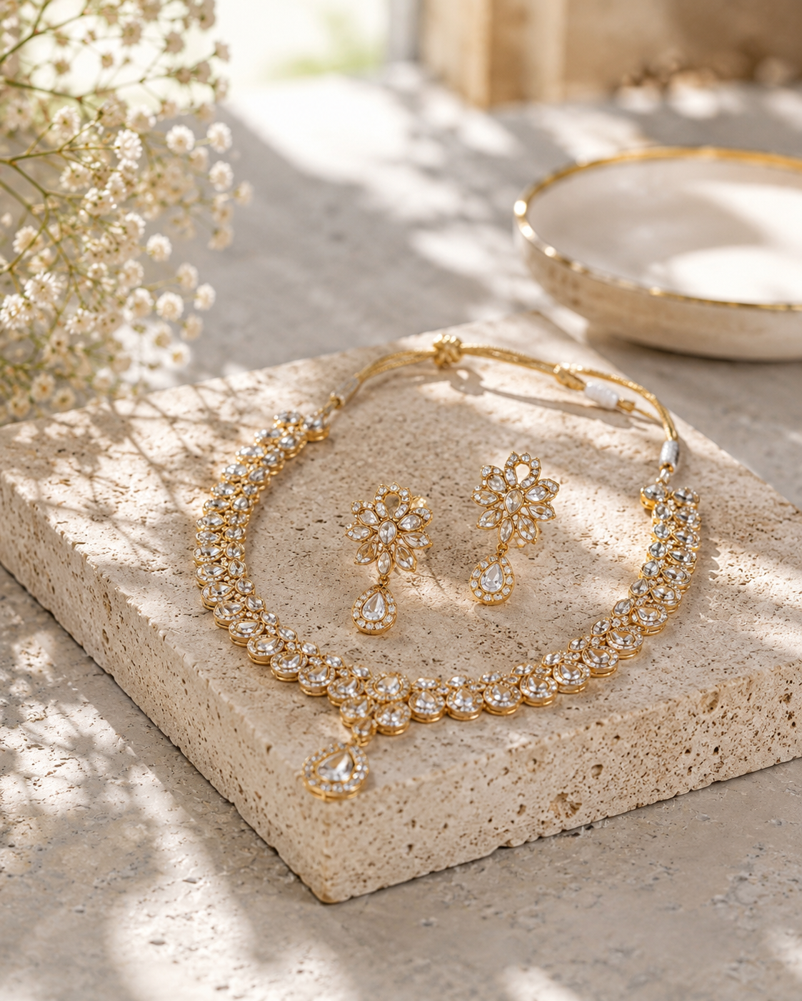 Natural Light Jewellery Photography — AI-generated product shots by Mishruh.AI